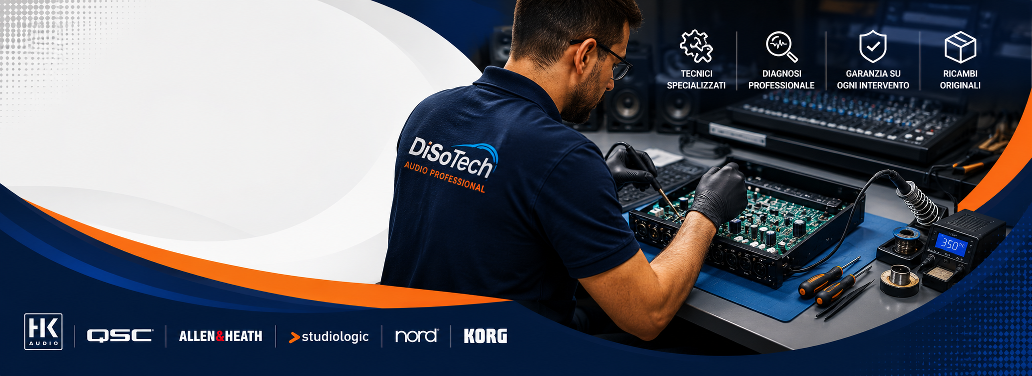 Centro assistenza audio professionale Disotech