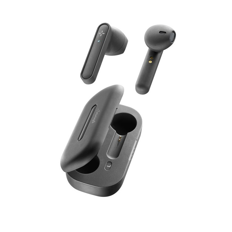 [PLBTTWSCAPK] Auricolari Bluetooth ploos black cellularline
