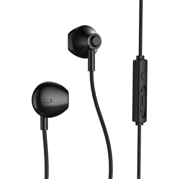 AURICOLARI CON MICROFONO REMAX NERO CON JACK DA 3,5MM