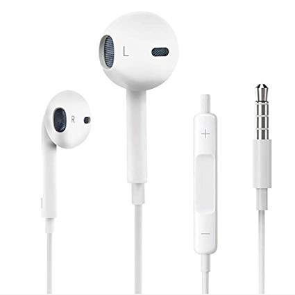 Auricolari in-ear modello Apple bianchi