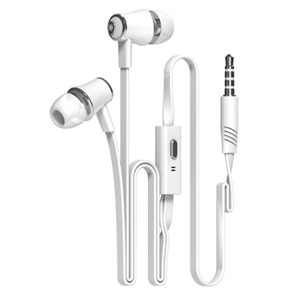 Auricolari Nirvana Joy con microfono bianchi