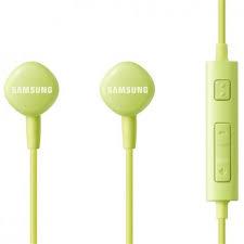 Auricolari Samsung con microfono verde