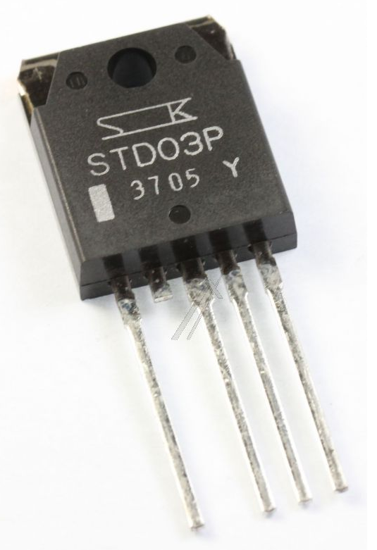STD03P SANKEN PNP TO-3P 5-PINS