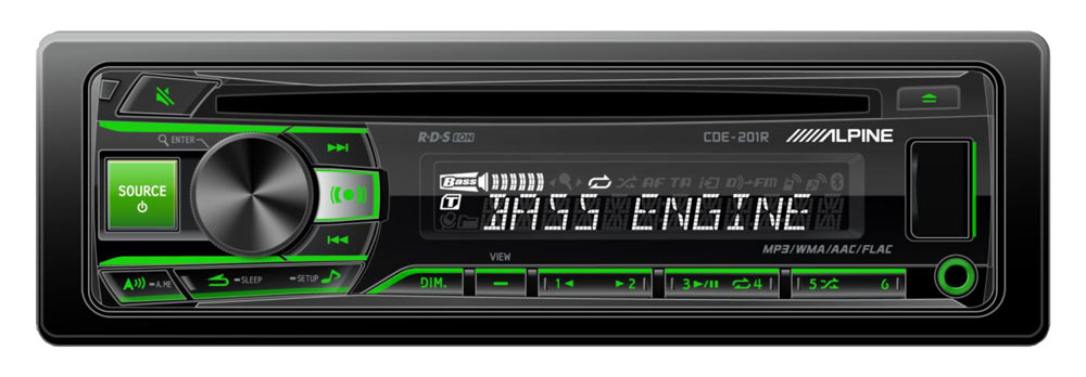 Autoradio Alpine CDE-201R CD • USB • AUX