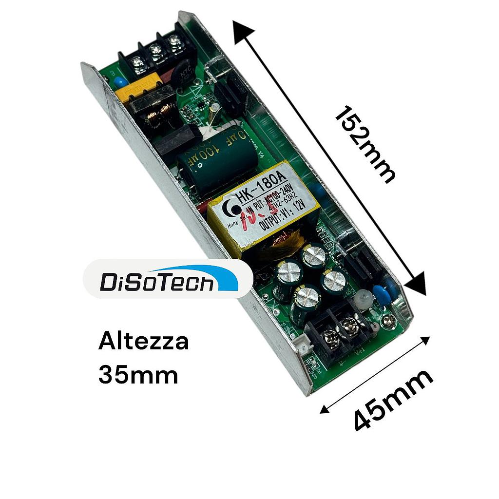 Alimentatore HK-180A Input 240V Output V1 10,5V-12V 3A