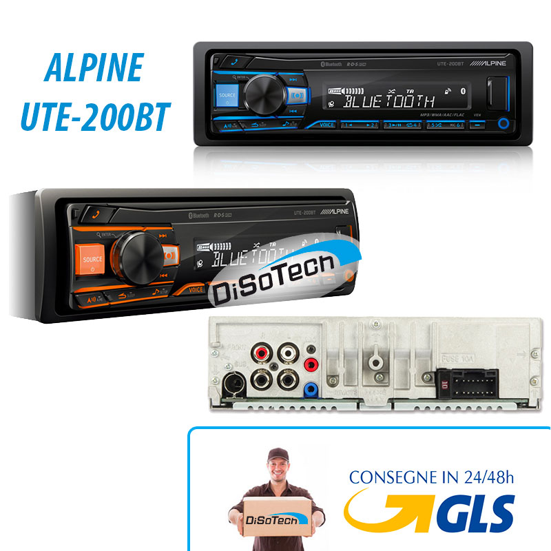 Autoradio ALPINE UTE-200BT Bluetooth USB AUX