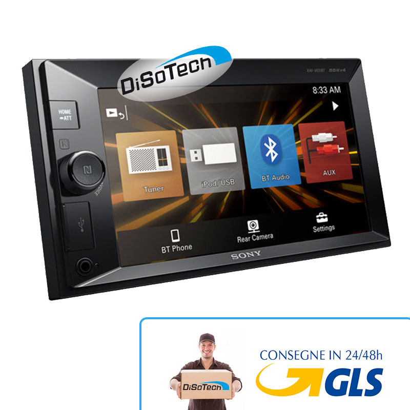 Autoradio con USB, Bluetooth, Aux SONY 2 DIN XAV-V631BT