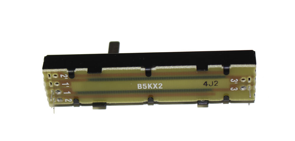 Slider fader Alpha 72mm B5KX2 a 3 pin
