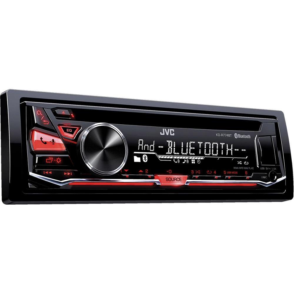 Autoradio JVC  con USB CD Aux e Bluetooth KD-R774BT