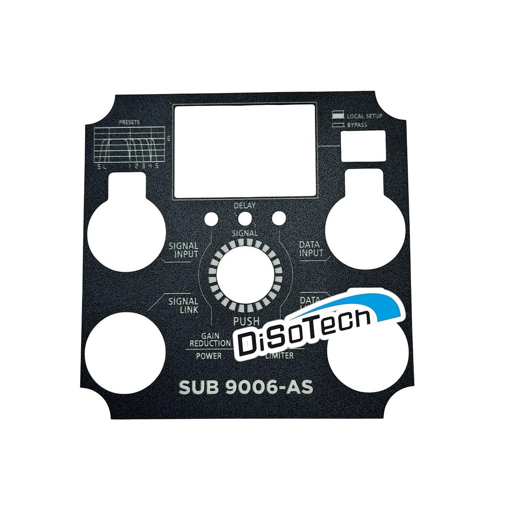 TARGHETTA INPUT SUB9006-AS
