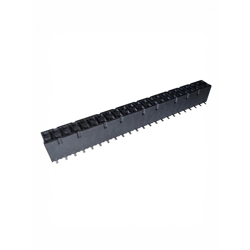 [SSM-123-L-DV] Connettore presa 46pin 2.54mm 2 righe femmina