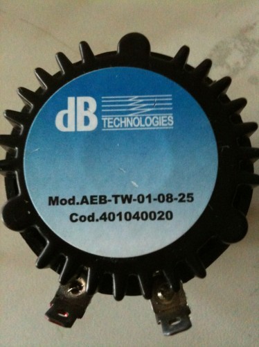 Tweeter dB Technologies AEB-HT-01-08-25 OPERA 208D 401040020