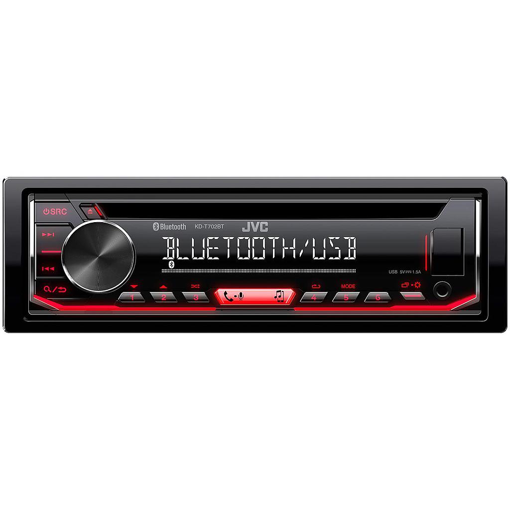 [KD-T702BT] Autoradio KD-T702BT JVC Con CD Bluetooth USB AUX