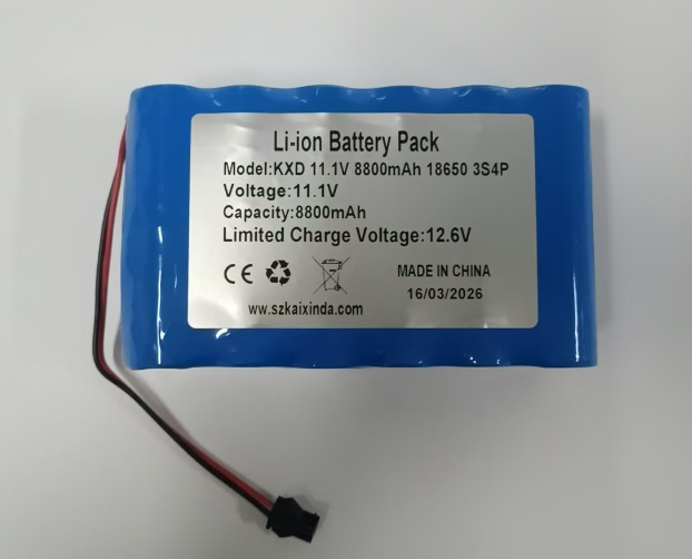 Batteria per Faro Par 11.1V 8800mA 115mm x 67m x 38mm