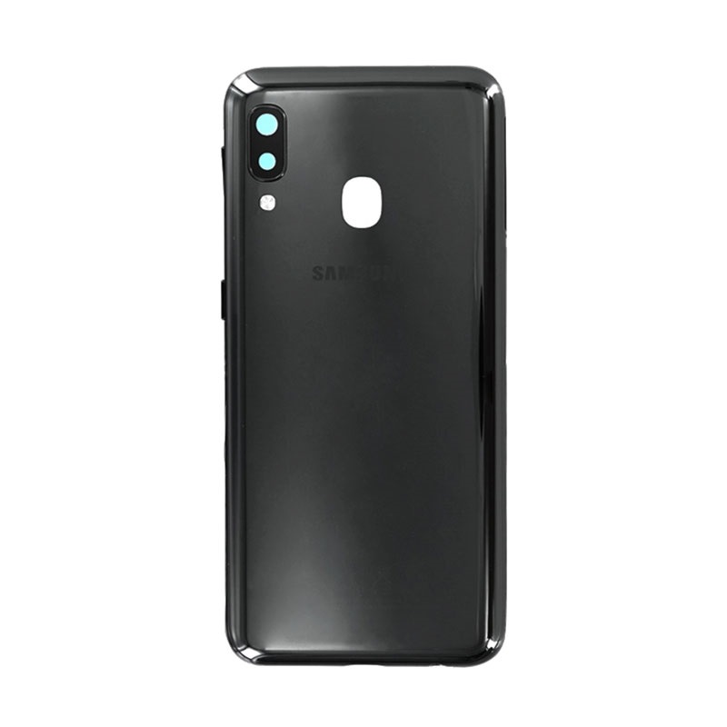 [GH82-20125A] Back Cover Scocca Originale per Galaxy A20 SM-A202F - Black