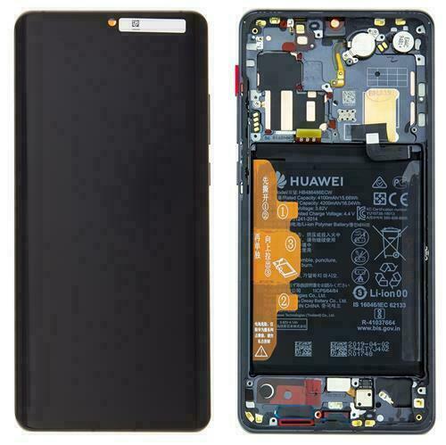 [02352PBT] Display LCD completo di touch screen frame e batteria Originale per Huawei P30 PRO VOG-L29 - Nero