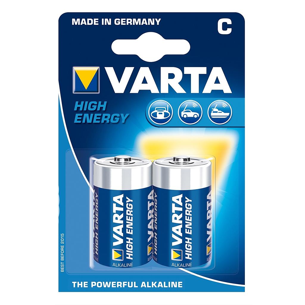 Batteria alcalina HIGH ENERGY C 1,5V