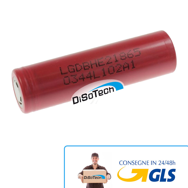 Batteria cella LG 3,6V 2600mAh