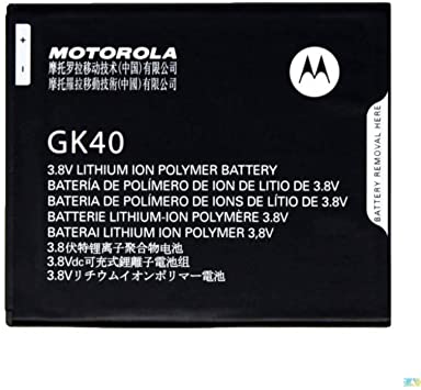 Batteria compatibile GK40 per Motorola XT1601 3,8V-2700MAH LI-ION