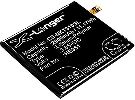 BATTERIA COMPATIBILE PER NOKIA TA-1063 3.1 3,85V-2900MAH