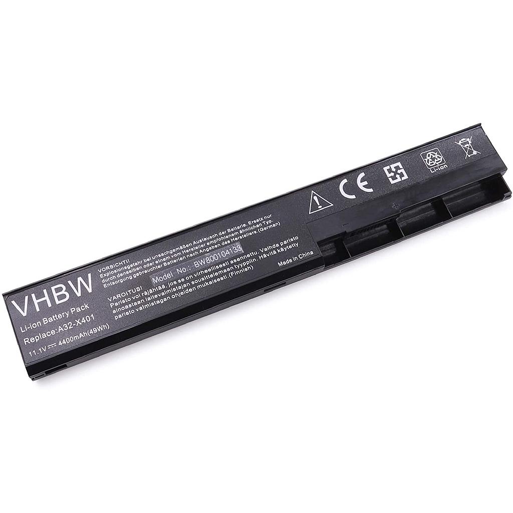 Batteria compatibile per notebook Asus X501U 10,8V-4400MAH LI-ION