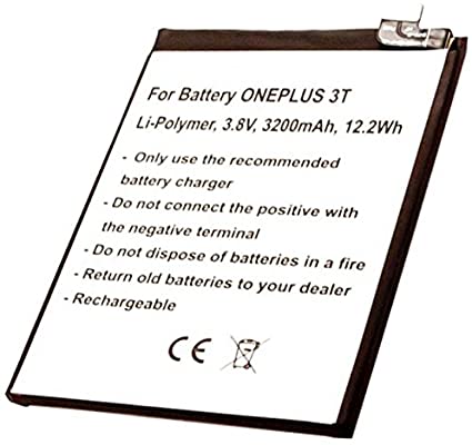 Batteria compatibile per Oneplus 3T 3,8V-3200Mah