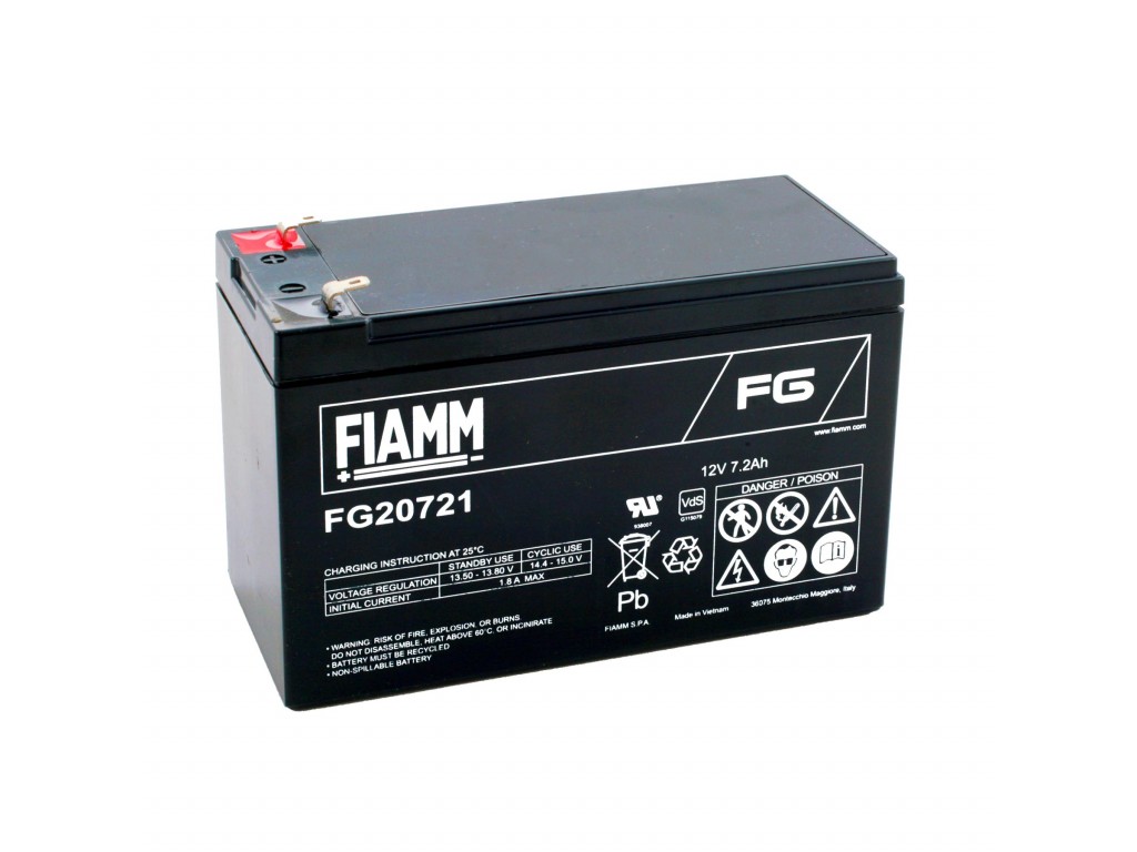 Batteria Fiamm 12V 7A - FG20721