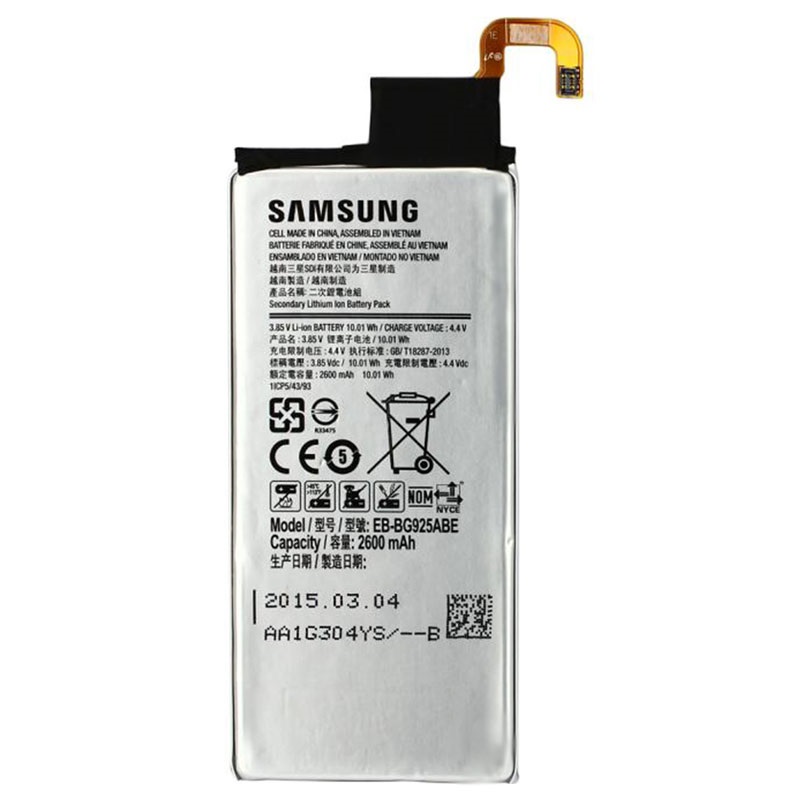 BATTERIA ORIGINALE G925 EB-BG925ABE, 2600MAH