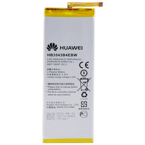 [HB3543B4EBW] Batteria Originale per Huawei P7-L10 3,8V 2,5Ah