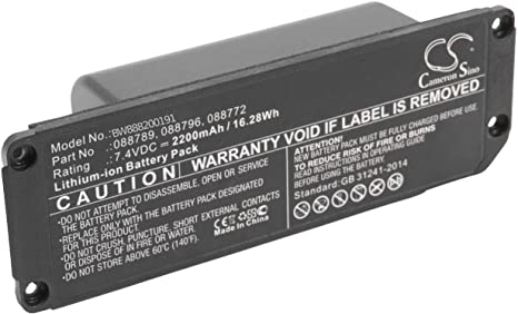 [DST-02757] Batteria per cassa Bose Soundlink Mini II 7,4V - 2200MAH