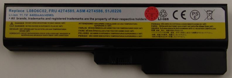 [DST-00411] Batteria per NoteBook Lenovo G550 4400mAh