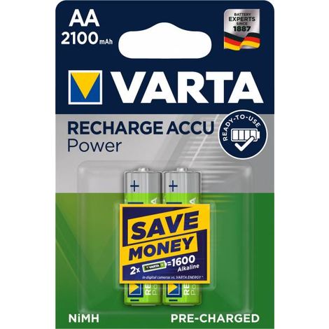 [var56706] Batterie Stilo Ricaricabili 2100Mah 2pz