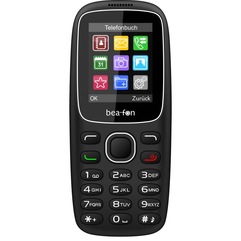 [Beafon C65] Beafon C65 - Telefono Dual Sim - Colore Nero