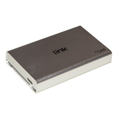 [LKLOD254] BOX ESTERNO LINK USB 3.0 PER HDD SATA 2,5" Alloggiamento in alluminio Colore Argento