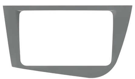 Mascherina 2DIN Grigio per VM077-VM103-VM116 Leon 05>15