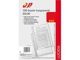 [DST-00968] Busta cristal forata trasparente