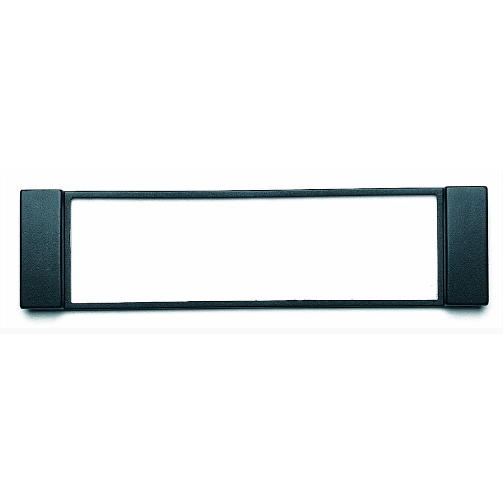 Mascherina con foro ISO colore nero Audi A3 01>03-Seat Toledo 99>05 Phonocar 03271
