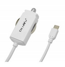 CARICATORE DA AUTO MICRO USB SLIM DEJAVU 2,1A WH