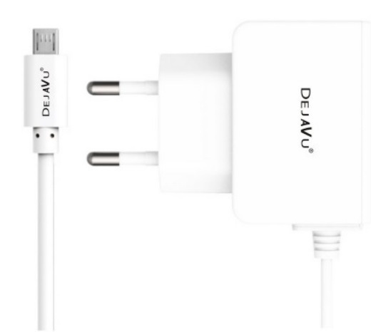 CARICATORE DA  CASA MICRO USB DEJAVU 1A