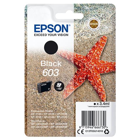 [C13T03U14010] CARTUCCIA ORIG. EPSON 603 NERO