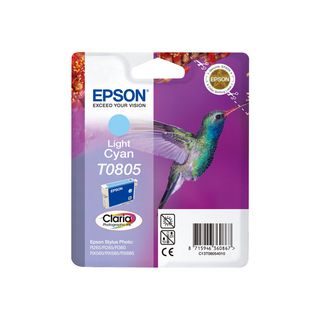 [T0805] CARTUCCIA EPSON T0805 CIANO CHIARO