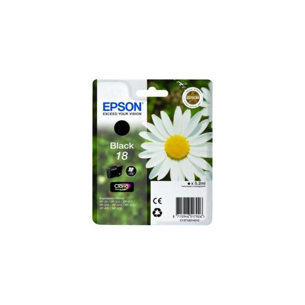 CARTUCCIA EPSON T1801 NERO