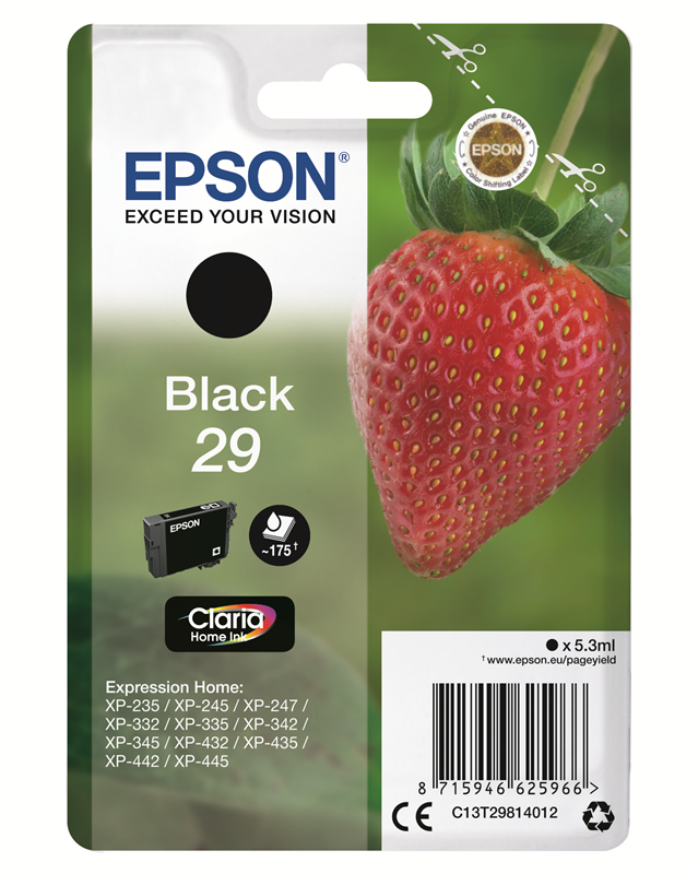 [15783] CARTUCCIA EPSON T2981 NERO