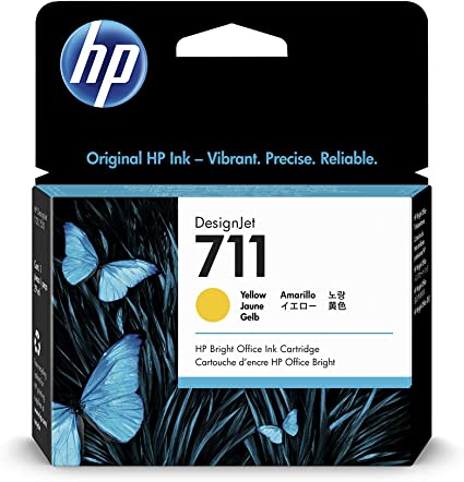 [CZ132A] CARTUCCIA ORIG. HP 711 GIALLO