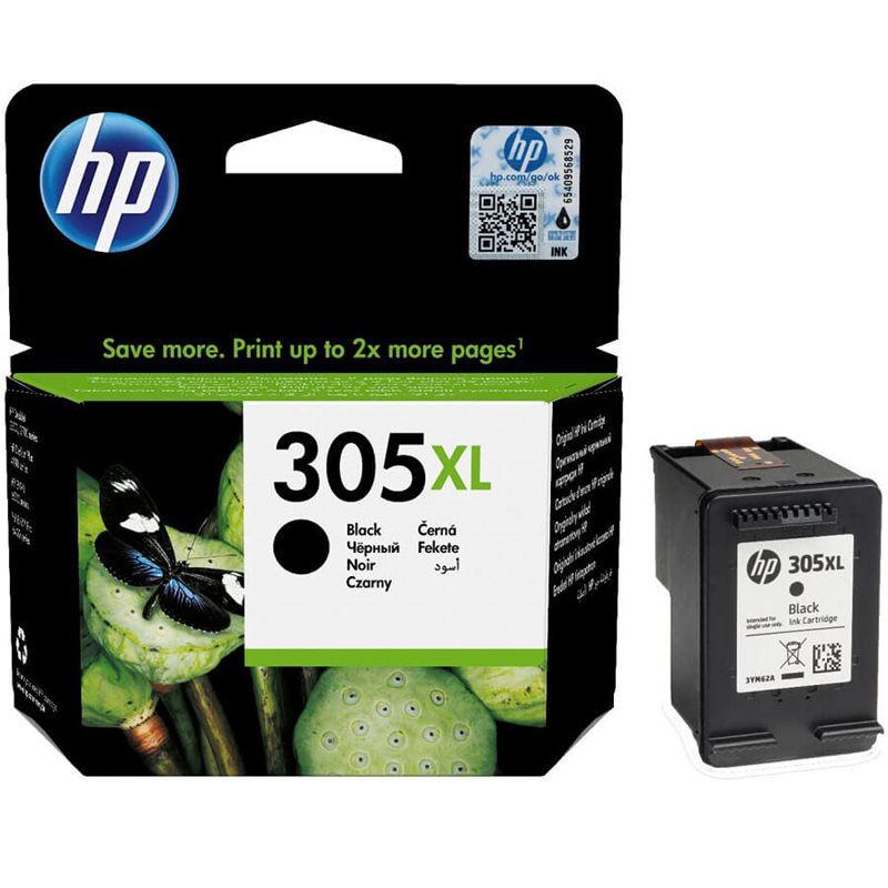 Cartuccia HP originale 305xl nero
