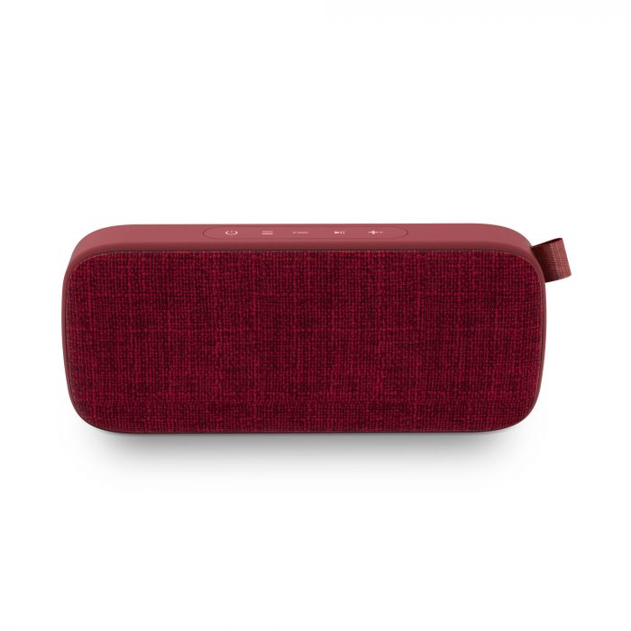 [446520] Cassa Bluetooth Energy Fabric Box 3+ Red