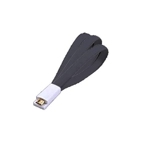 CAVO 1,5MT DATI E RICARICA ATLANTIS SMARTIX MAGNETICO LIGHTNING MICROUSB NERO