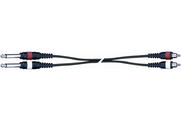 Cavo 3mt doppio Jack 6,3 Quiklok
