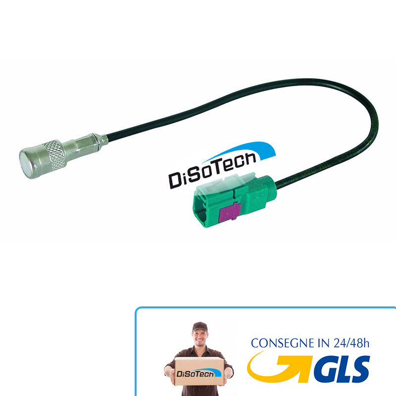 [DST-00025] Cavo antenna radio con connettori FAKRA-ISO Phonocar 08542