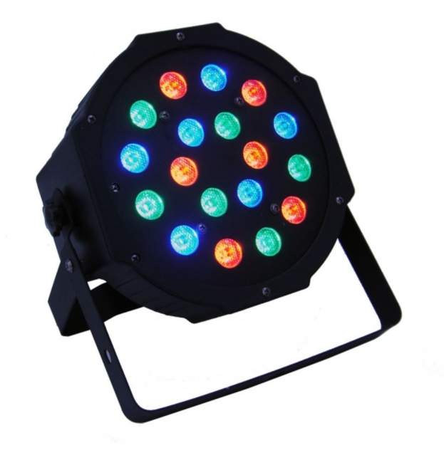 [0086] PAR LED RGB 18led X 3 W con DMX512